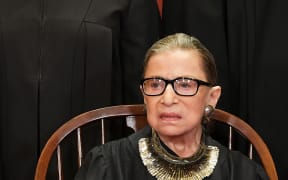 Associate Justice Ruth Bader Ginsburg poses for the official photo at the Supreme Court in Washington, DC on November 30, 2018. (Photo by MANDEL NGAN / AFP)