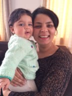 Anglo-Indian New Zealander Carol Greene and her daughter Darya