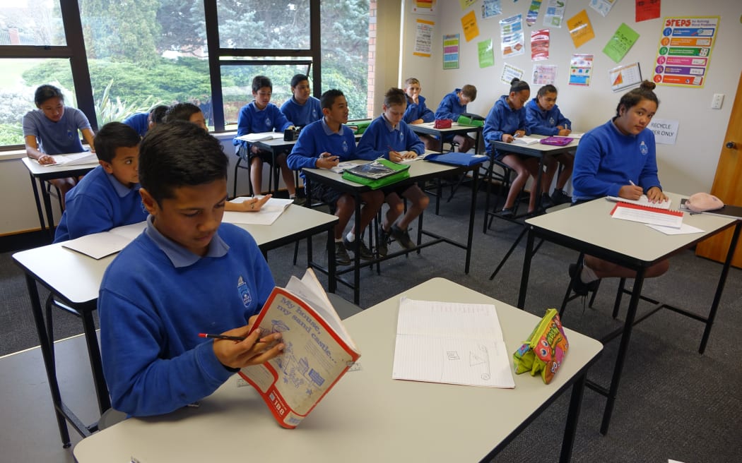 A middle school in the south of Auckland.