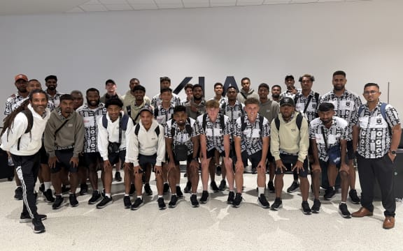 Fiji's Bula FC were the first Pacific team to arrive in Auckland ahead of the OFC Pro League.