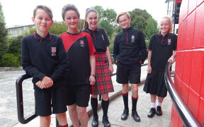 Dunedin North Intermediate students now have a choice of five options: a kilt, culottes, trousers, shorts, or even a PE uniform.