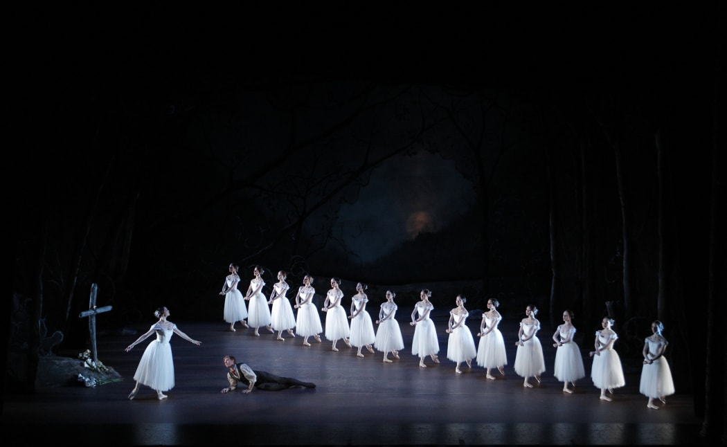 RNZB Gisellle - Abigail Boyle as Myrtha, Jacob Chown as Hilarion