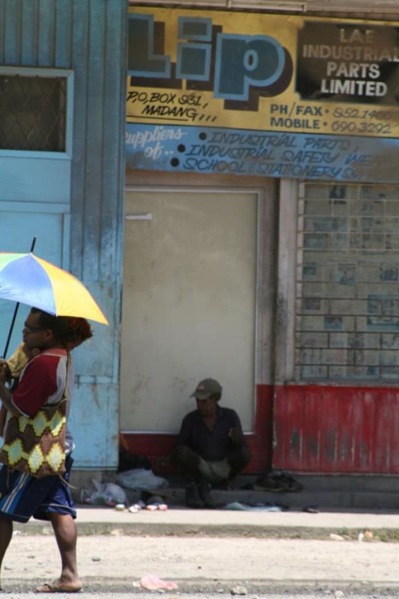 Madang CBD, Papua New Guinea.