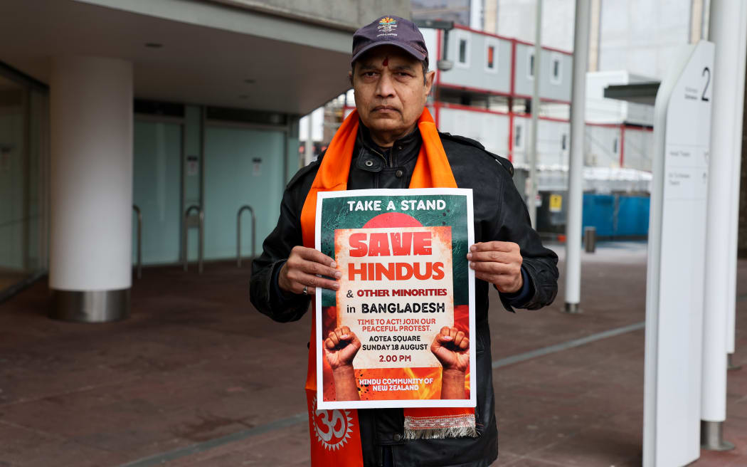 Brojo Gopal Karmakar, a Bangladeshi Hindu, has been residing in New Zealand for over 20 years.
