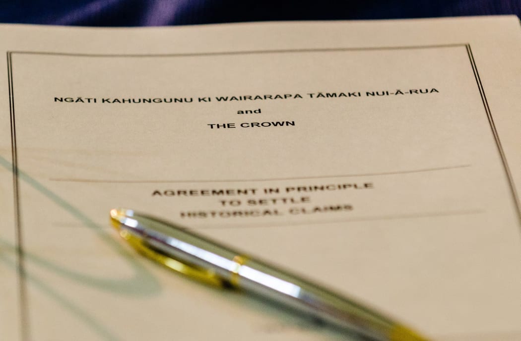 Ngāti Kahungunu ki Wairarapa Tāmaki nui-a-Rua settlement documentation.
