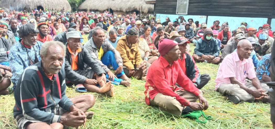 Pacific Islands solidarity: hundreds of West Papuans attended a mourning event to mark the death of the head of Vanuatu's Christian Council, Pastor Allen Nafuki, a prominent regional advocate of West Papuan self-determination rights. June 2021.