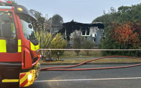 Fire rews responded to the fire at a single-storey house in Manapouri about 3.30am on 4 July, 2024.