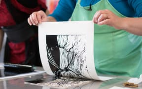 “Trees and spirals symbolises balance and strength. If you have strong roots, then it doesn't matter what the world throws to you. When I look at trees I see how they adapt and become resilient.” Angela Armstrong,