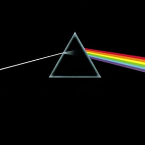 Album cover for Pink Floyd's dark side of the moon