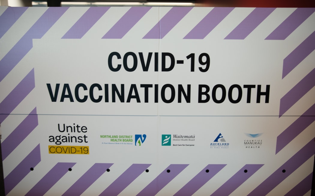 The new Covid 19 vaccincation facility in South Auckland