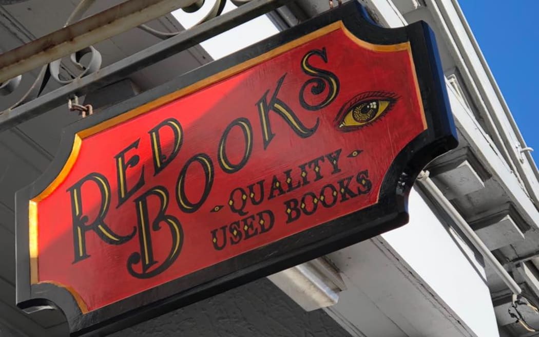 Red Books sign