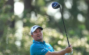 Ryan Fox of New Zealand plays his tee shot on the 11th hole during the first round of the 2024 US Open on The No2 Course at The Pinehurst Resort on 13 June, 2024 in North Carolina.
