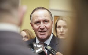 22082016 Photo: Rebekah Parsons-King. Caucas run. John Key.