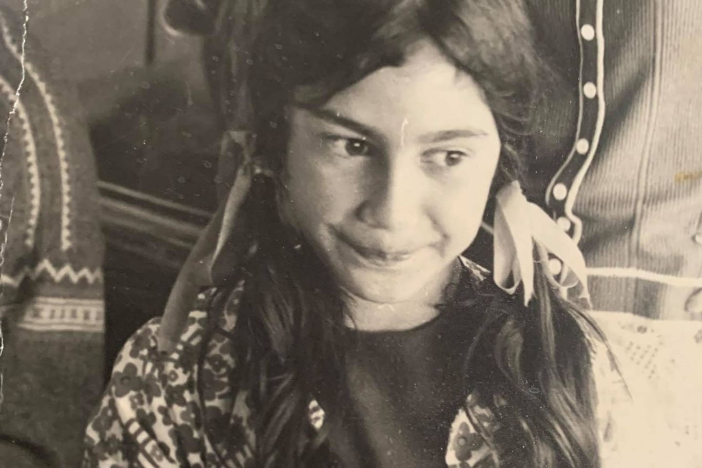 Harete Hipango as a child