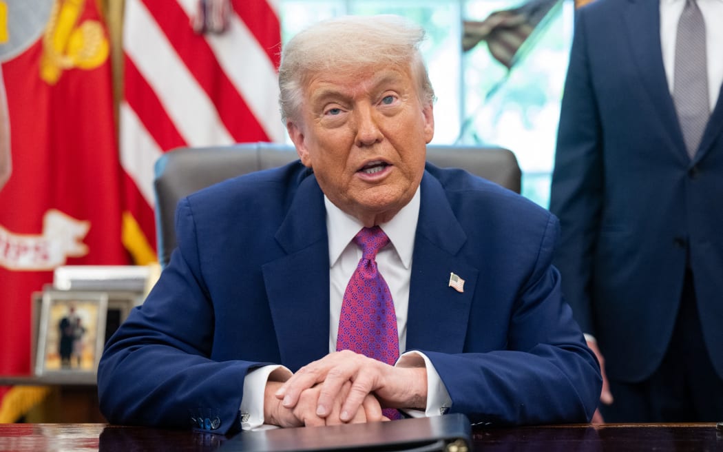 US President Donald Trump