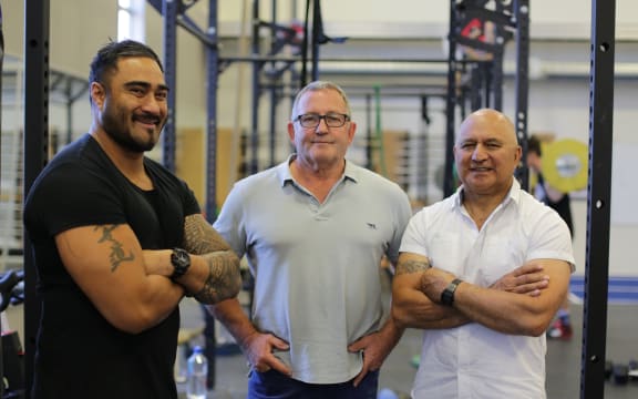 Henry Fa'afili, Craig Nees and Paora Howe