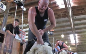 David Fagan in action at the Otago Championships.