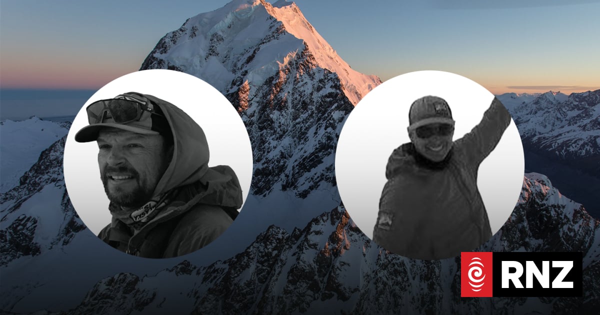 'Grave concerns' for missing Aoraki Mt Cook climbers | RNZ