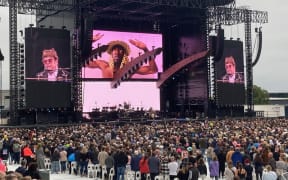 Sir Elton John's concert at Orangetheory Stadium in Christchurch