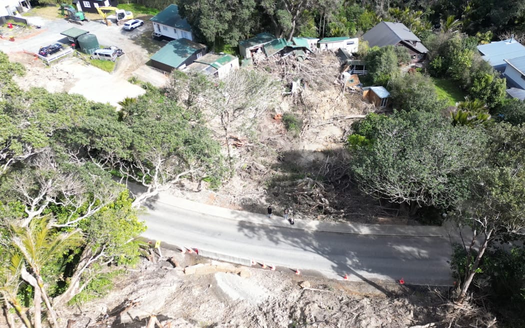 Muriwai flood damage