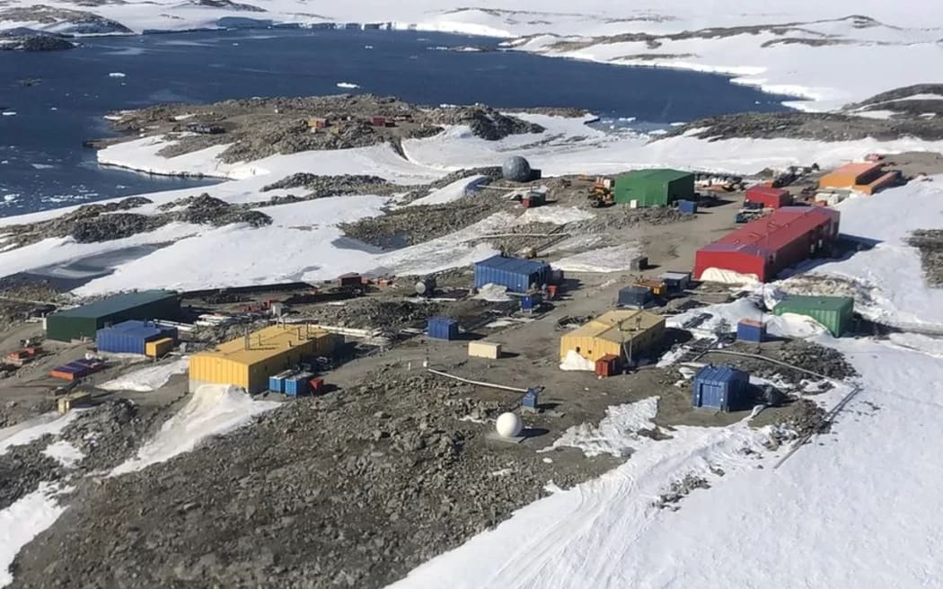 Australia's Casey Research Station in Antarctica is manned by around 20 people in winter.