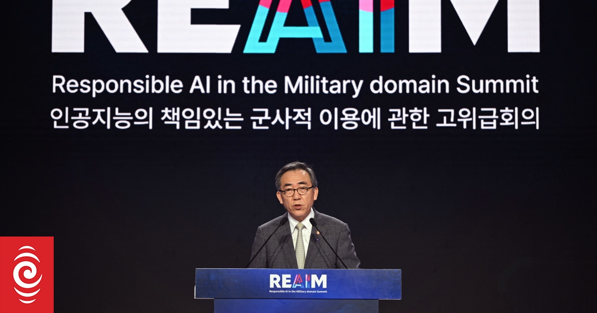 NZ doesn't join allies in call for responsible use of AI by the military
