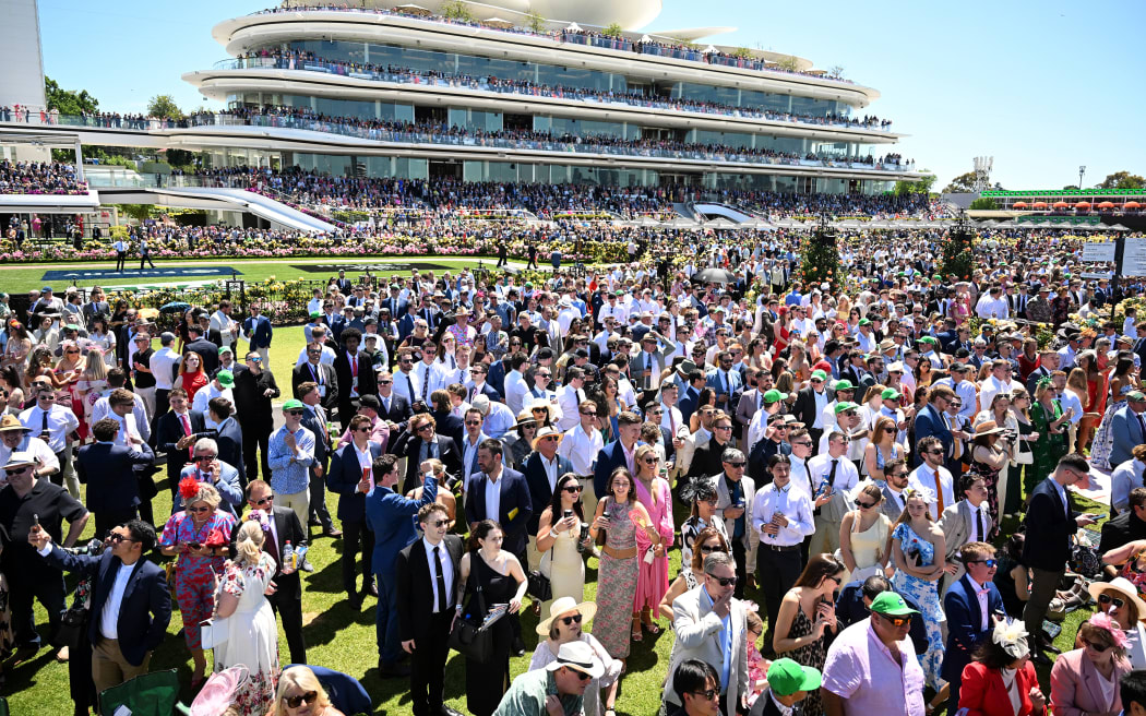 2024 Melbourne Cup at Flemington Racecourse in Melbourne.