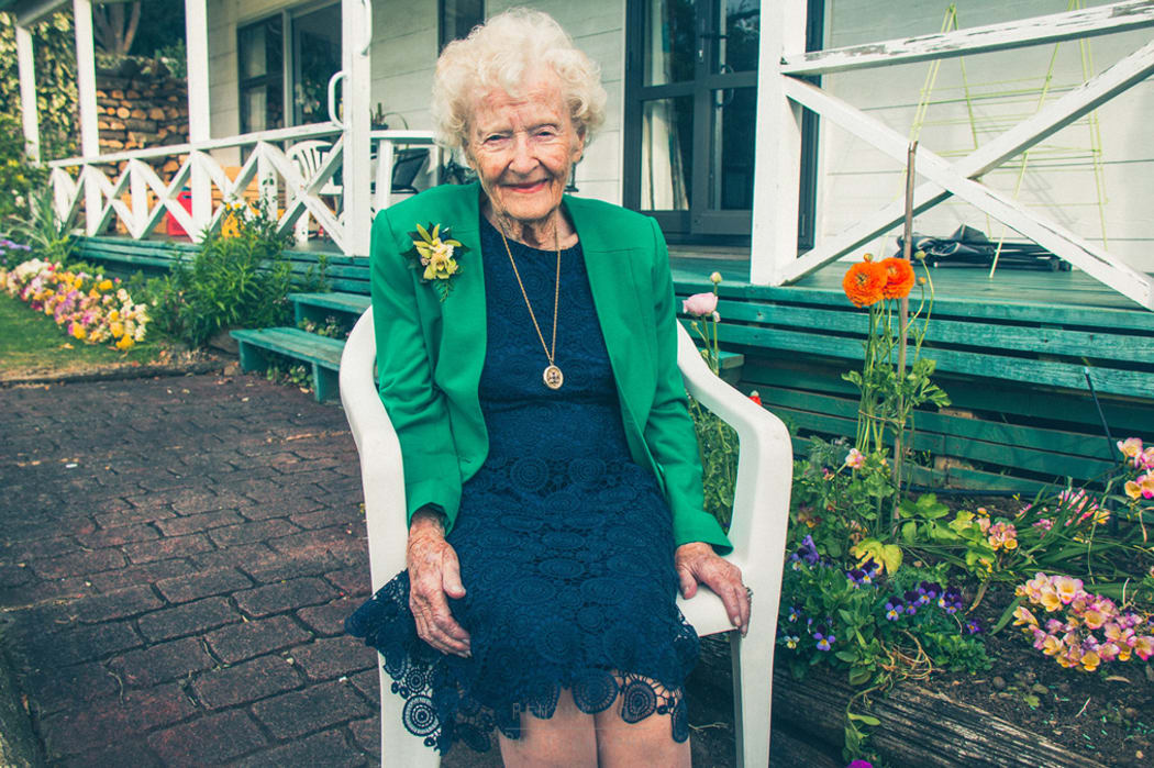 Joy Thomas, or Nana Joy, as she's known to her grandchildren.