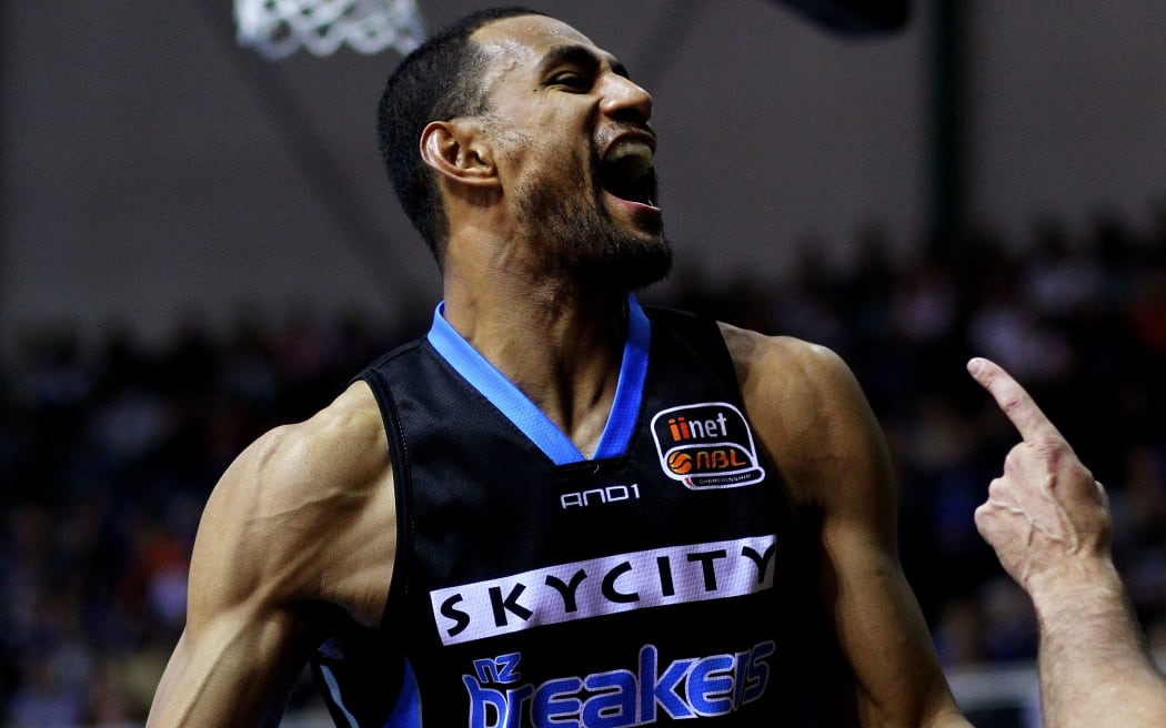 New Zealand Breakers captain Mika Vukona.