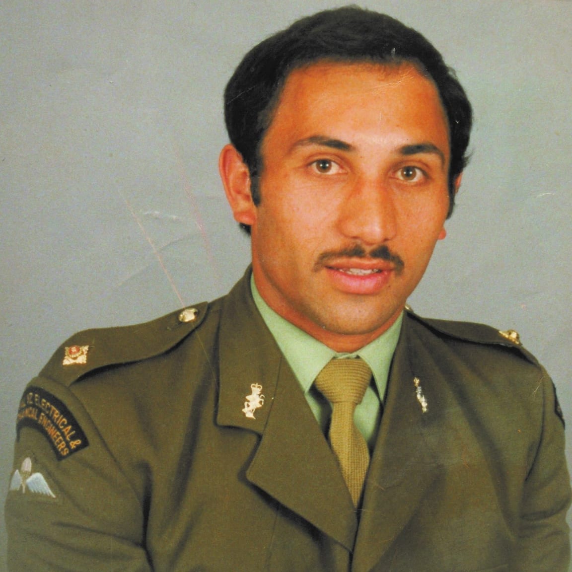Ron Mark as a Soldier