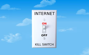 17034337 - concept image for an internet kill switch