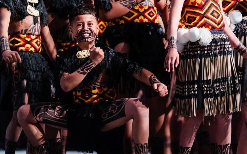 Day 1 of the country's biggest primary school kapa haka competition, Te Mana Kuratahi, in Whakatū, Nelson, on 30 October, 2023.