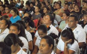 NUS staff and students attend the seminar.