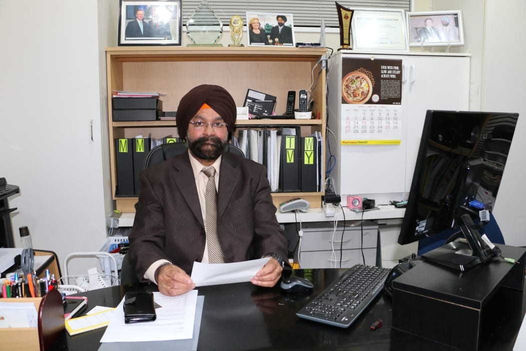 Barrister Arunjeev Singh deals with hundreds of desperate students.