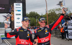 Hayden Paddon and John Kennard