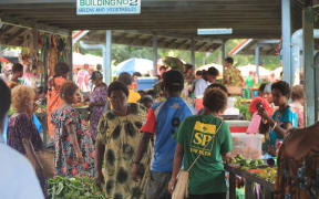 Market in Rabaul, Papua New Guinea.