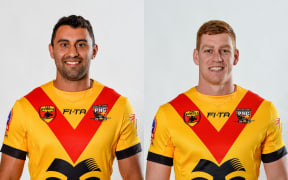 Rabbitohs fullback Alex Johnston and Cowboys centre Daniel Russell will make their PNG test debut against Fiji.