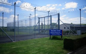 Outside the Karakia unit at Waikeria prison.