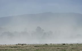 There are about a dozen "bad days" for dust each year in the lower Waiapu Valley, north of Gisborne, resident Graeme Atkins says.