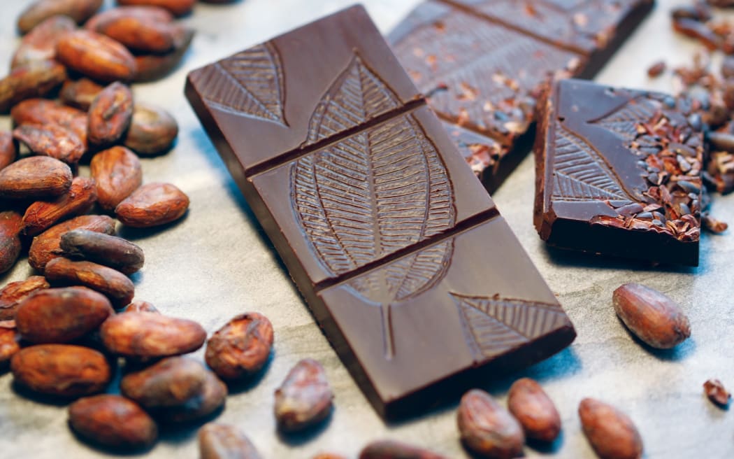 Solomons Gold single origin chocolate made in New Zealand out of cacao from Solomon Islands.