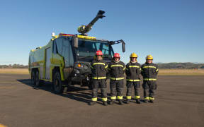 'Judy Drench' is the latest tool in the arsenal of the firefighting crew at Hawke's Bay Airport.