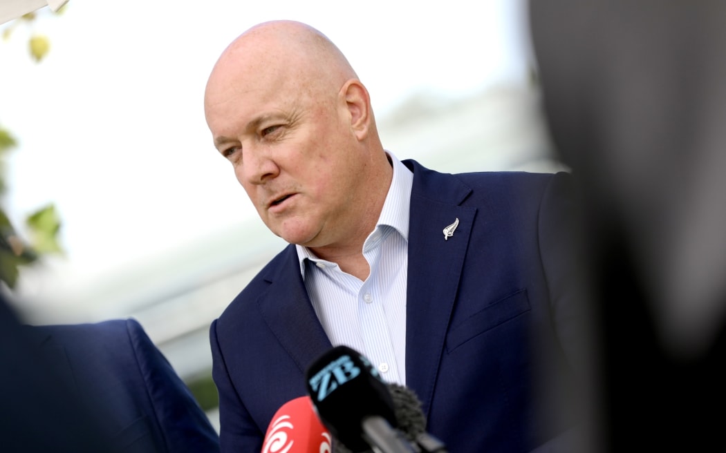 Prime Minister Christopher Luxon.