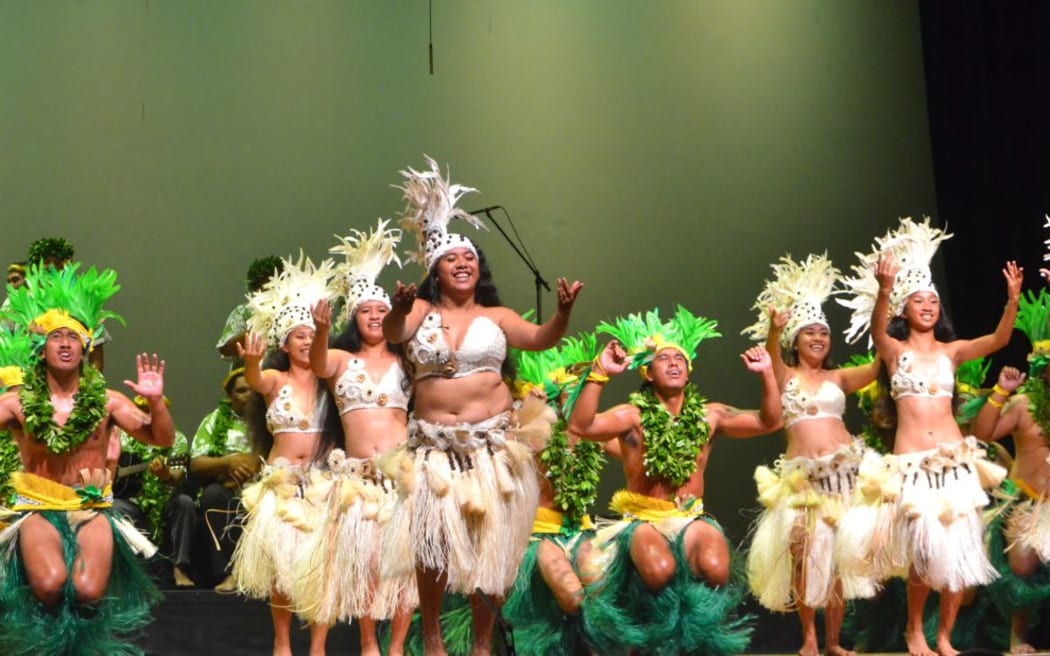 Enuamanu Atiu Enua, another fantastic highlight – was nothing short of electrifying delivering their ura pau.