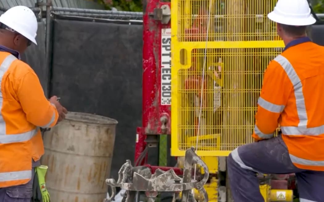 Staff begin work on the Auckland Light Rail project.