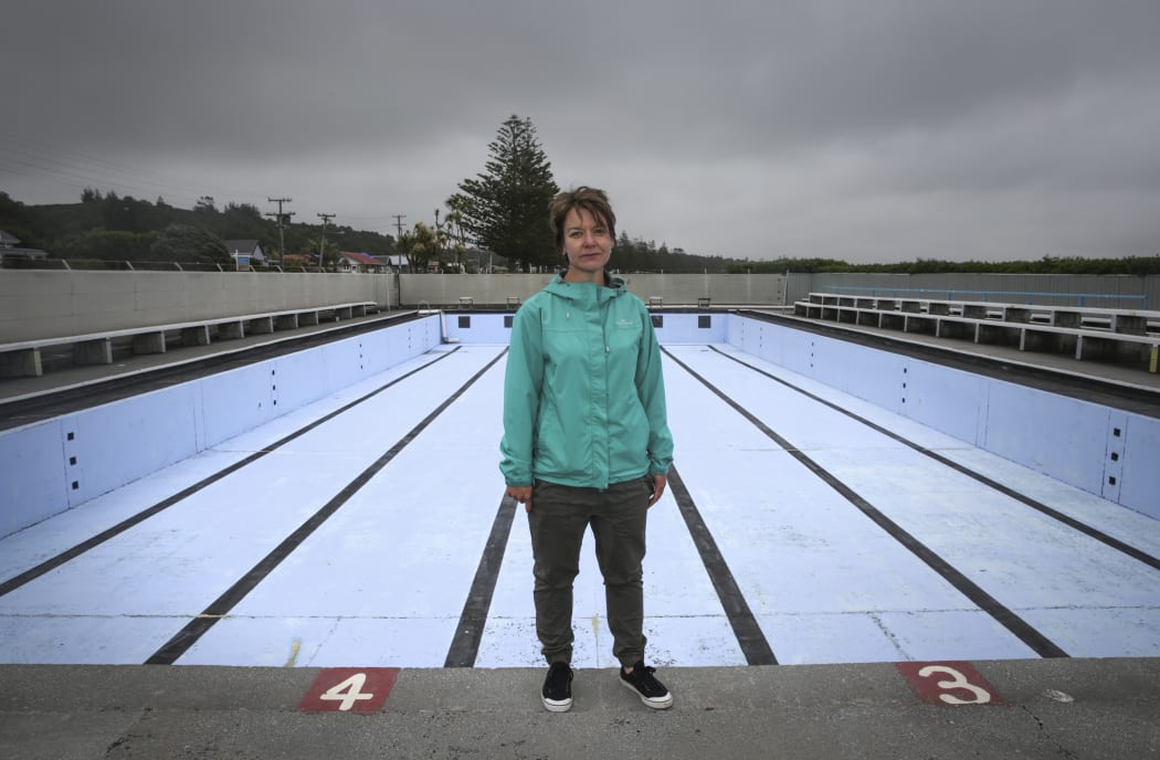 Kim Boyce-Campbell manager of Kaikoura Lions swimming pool