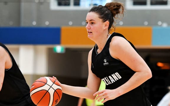 Tall Ferns player Stella Beck.