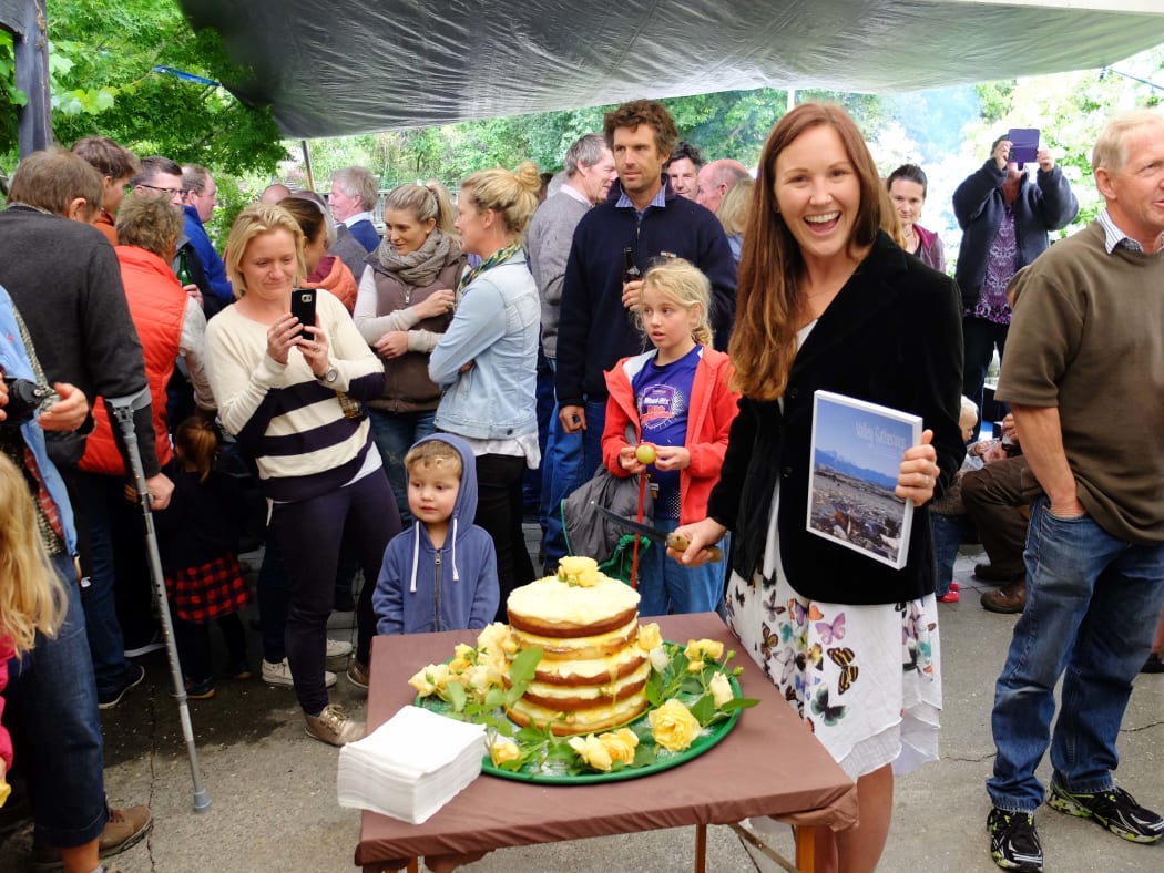 Genevieve King at the book launch