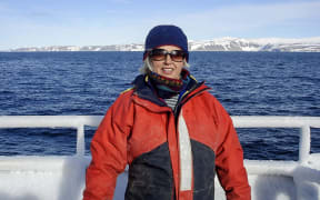 Mary Livingston in Antarctica 2006