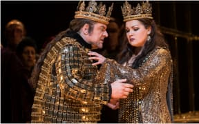 A scene from Macbeth at Royal Opera House Covent Garden