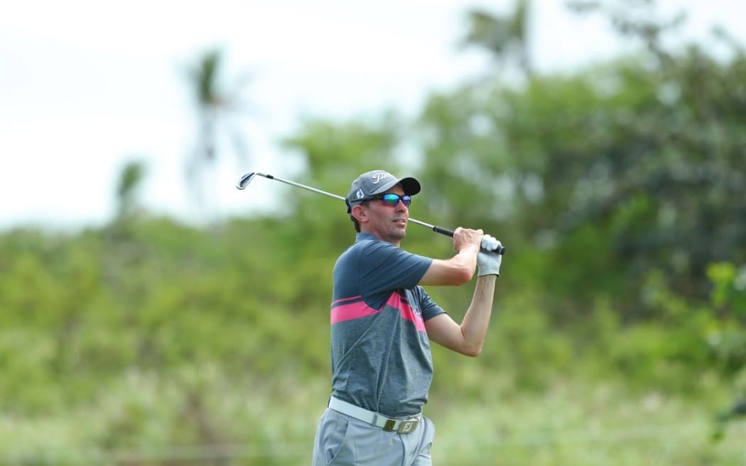 Jason Norris during the final round.